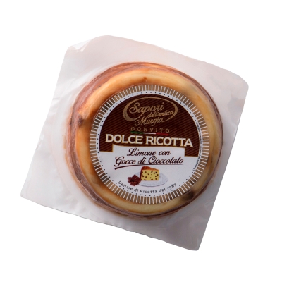 Dulce Ricotta de Limón  y Chocolate Sapori 200Gr.