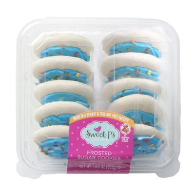 Galletas De Azúcar Glaseadas Azules Sweet P'S 13.5 Gr